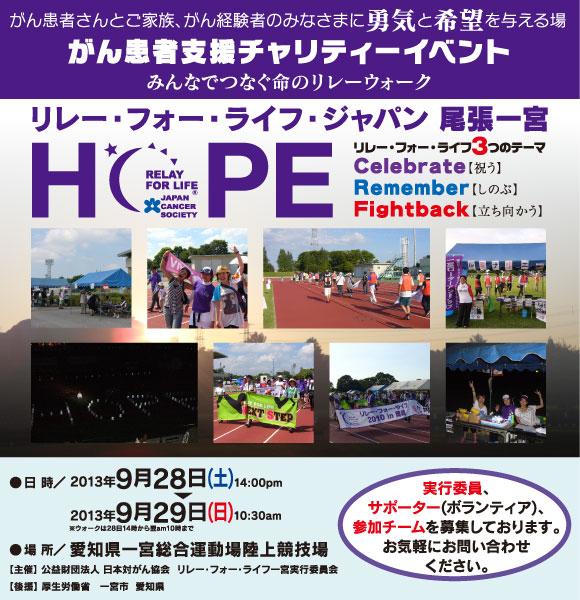 $リレーフォーライフ一宮